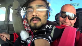 UC Talks feat  Bhuvan Bam  BB ki Vines   EP 01   UC News Challenge  Sky diving edition