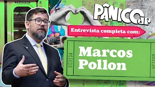 MARCOS POLLON É ENTREVISTADO PELO PÂNICO; ASSISTA NA ÍNTEGRA