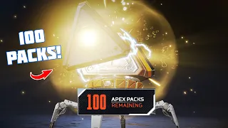 I OPENED 100 APEX PACKS IN APEX LEGENDS...