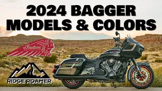 2024 Indian Bagger Motorcycles Released! Models and Colors Picture Overview - Challenger Chieftain