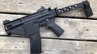 3D Printed .22LR AR15 Pistol (Jeff Goldblum Themed?)