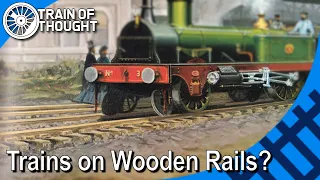 Can you build train tracks out of Wood? - Invercargill Wooden Railway