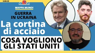 Guerra in Ucraina, la cortina di acciaio. Cosa vogliono gli Stati Uniti  - Mappa Mundi