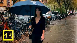 Rain in Berlin | Walking Tour through Kreuzberg and Neukölln in Berlin, Germany, 4K 60FPS