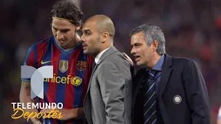 Mourinho revela lo que le dijo a Guardiola en el Barça-Inter de 2010 | Telemundo Deportes