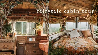 Enchanted Campervan Tour ❁ Rustic Wooden Van Conversion