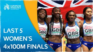 Women’s 4x100m finals DRAMA!