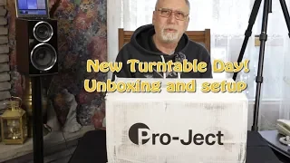 New Turntable Day! Project Debut Carbon DC (w/ upgrades) Unboxing and first impressions.