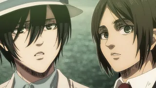 Les sentiments d'Eren pour Mikasa. (Episode Final S4)