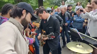 One After 909- John Lennon's 83rd Birthday at Strawberry Fields, NYC. 10/09/23