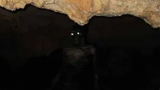 An Encounter With A Cave Creature.