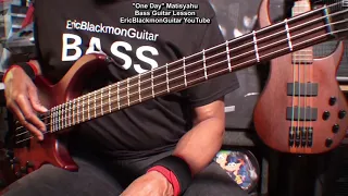 ONE DAY Bass Guitar Lesson - Just 4 NOTES! TABS @ericblackmonmusicbass9175