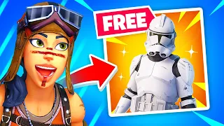 NOWY DARMOWY SKIN W Star Wars w FORTNITE