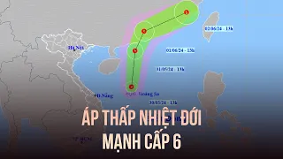 Áp thấp nhiệt đới xuất hiện trên Biển Đông, giật cấp 8 trên quần đảo Hoàng Sa