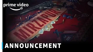 Mirzapur Announcement | Prime Original 2018 | Coming Soon | Amazon Prime Video
