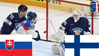 SLOVENSKO VS FÍNSKO ŠTVRŤFINÁLE MAJSTROVSTVÁ SVETA V HOKEJI 2022 (SK KOMENTÁR)