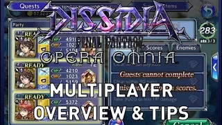 Dissidia Final Fantasy Opera Omnia - Multiplayer Overview & Tips (Lv40-60)