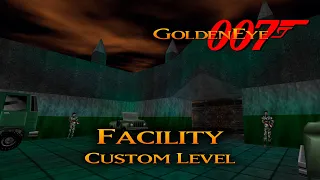 GoldenEye 007 N64 - Weapon Facility - 00 Agent (Custom level)