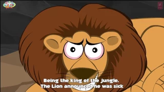 The Fox and The Sick Lion Story   Kids Short Story   YouTube