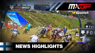 News Highlights in Spanish | MXGP of Finland 2023 #MXGP #Motocross