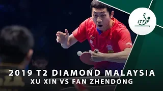 Xu Xin vs Fan Zhendong | T2 Diamond Malaysia (SF)