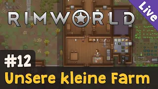 #12: Unsere kleine Farm ✦ Let's Play RimWorld (Livestream-Aufzeichnung)