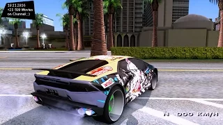 Lamborghini Huracan Itasha Miku Trick or Treat of Halloween - GTA San Andreas 1440p / 2,7K 60FPS