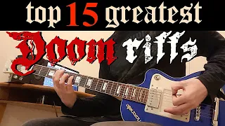 Top 15 Greatest Doom Metal Riffs