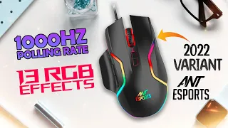 Ant Esports GM320 Wired Gaming Mouse | Detailed Review | All RGB Effects Shown !!