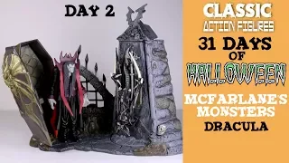 31 Days of Halloween Day 2 -  Video Review of McFarlane's Monsters Dracula