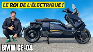 Essai BMW CE-04 – Le ROI des scooters électriques, c’est LUI !