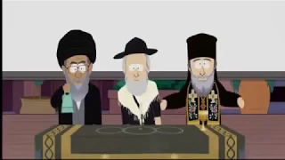 South Park - Religions achieve World Peace in Israel