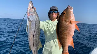 SLOT Snook VS GIANT Mutton Snapper (CATCH CLEAN COOK)