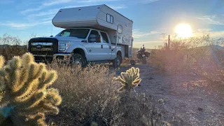 Lake Pleasant Arizona BLM - Free Desert Boondocking/Dispersed Camping - Arizona BLM Camping