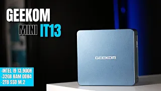 El MINI PC más BESTIA con Intel I9, 32GB RAM y 2TB SSD 👨🏻‍💻 GEEKOM Mini IT13 | Review