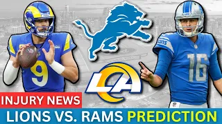 Lions vs. Rams Preview: Prediction, Keys To The Game, Jahamyr Gibbs, Jared Goff | NFL Playoffs