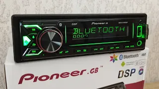 Магнитола Pioneer 816 процессорная DSP - распаковка