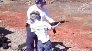The joy of seeing a kids face that Experiences Full Auto