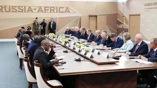 African heads of state on Day 2 of Russia-Africa Summit