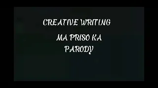 CREATIVE WRITING; PARODY