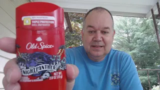 Old Spice Nightpanther Anti-Perspirant  and Deodorant Review