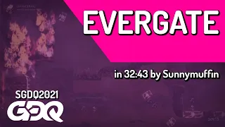 Evergate by Sunnymuffin in 32:43 - Summer Games Done Quick 2021 Online