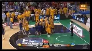 Gasol brothers vs Ukraine shoving match