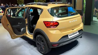 New DACIA SANDERO STEPWAY 2024 (UPGRADED model) - PRACTICALITY test & trunk space (Expression)