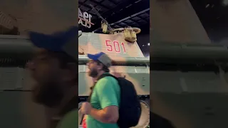 Real panther tank on display at American heritage museum