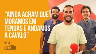 "AS PESSOAS AINDA ACHAM QUE MORAMOS EM TENDAS E ANDAMOS A CAVALO" - NININHO VAZ MAIA NA RFM