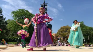 Festival of Pirates and Princesses - Team Princess “ Choose Your Side” Show/Parade -Disneyland Paris