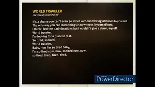 Jimi Hendrix - World Traveller (Unreleased)