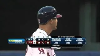 2011/07/08 Trout's MLB debut