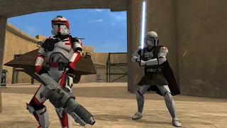 Star Wars Battlefront 2 Reign of the Old Republic - Mos Eisley - Great Galactic War - Republic side